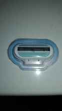 Cuchilla de afeitar para mujer, 2 unids/lote, afeitadora de seguridad, cabezal de repuesto de depilación para GileVen Hair Remover Beauty