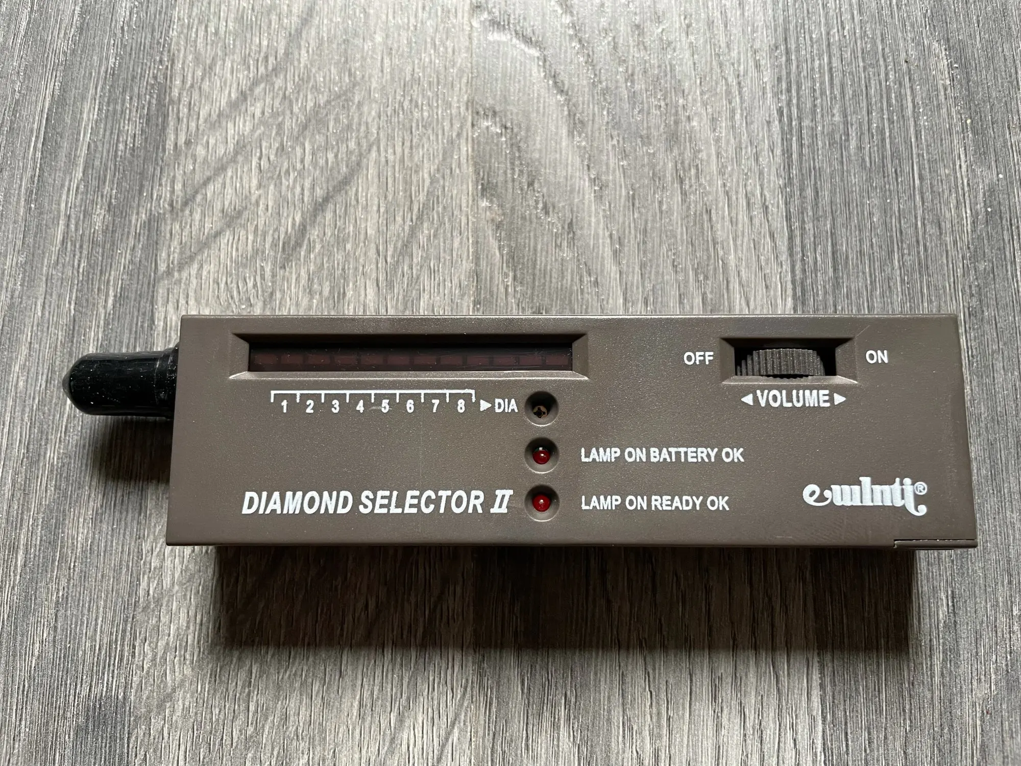 Diamond selector. Детектор бриллиантов «diamond detector». тестер оригинальности алмазов. diamond selector 2.