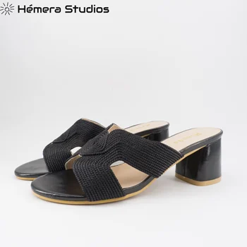 

Shoes woman High-heeled sandals with pallet of summer 2020 new breed sexy sandals animal print