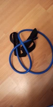 Banda elástica de 5 niveles con asas cuerda de tracción para Yoga, gimnasio, Fitness, ejercicio, banda con tubos para entrenamiento de fuerza en casa