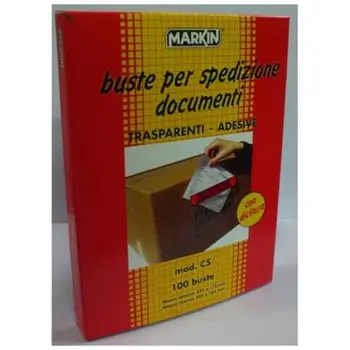 

Cf100buste adhesive C5 225 x165mmMARKIN8.39