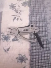 Kit táctico de supervivencia multifuncional de bolsillo ajustable, alicates de acero inoxidable, cuchillo, autodefensa, para exteriores