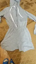 Conjunto de ropa informal para mujer, mono liso de manga larga con cremallera, monos, pantalones cortos, trajes de señora