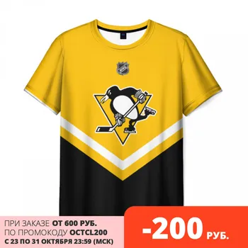 

Men's T-shirt 3D Pittsburgh Penguins
