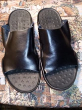 Suecos unisex para primavera y verano, zapatillas con suela blanda de PVC, antideslizante y cubierta de cuero genuino de vaca, diseño a la moda, para uso al aire libre