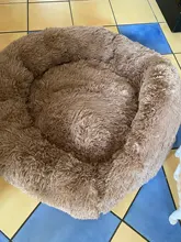 Cat Bed Bench Pet-Bed Chihuahua Kennel Dog-House Large-Mat Round Plush Long for Big Super-Soft