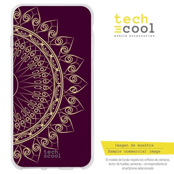 

FunnyTech®Stand case for Sony Xperia XA2 Silicone L Mandala geometric