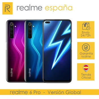 

[Global version] Realme 6 Pro - 6.6 "Ultra Smooth FHD + (8 hard GB RAM 128 hard GB ROM Snapdragon 720G 30W Flash Charge 4300mAh)