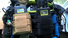 Bolsa de nailon 1000D para exteriores, bolsa de bolsillo para walkie-talkie de Radio, deportes tácticos, Molle