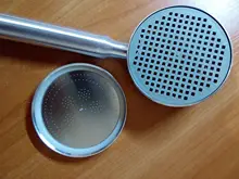 Shower-Head Pressure-Booster Rainfall Bathroom Water-Saving Thermal-Insulation Aluminum