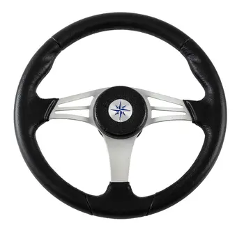 

Steering wheel endurance rim black, silver spokes D. 350mm vn13511-01