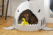 Bed Product-Items Dogs-Tent Dog-House Sleeping-Bag Shark Small Pet-Cushion Large Dropship