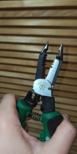 Cutter Hand-Tools Wire-Stripper-Cable Electrician-Pliers Terminal-Crimping Multifunctional