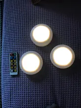 Under-Cabinets-Lights Wardrobe Sensor Led Dimmable Kitchen Touch Close Warm White Double-Color