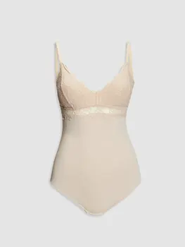 

Ruched Corset Bodysuit