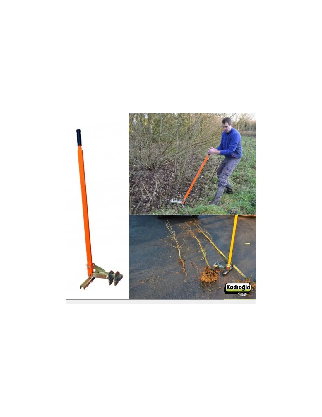 

Sapling, Bush, Pile Rooting - Removal Tool
