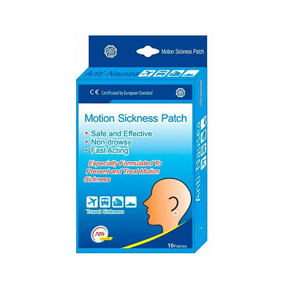 Пластырь от укачивания в транспорте Motion Sickness Patch (10 шт.) |
