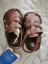 Zapatillas de primeros pasos para bebé de 0 a 18 meses, para niño y niña, guardería, zapatos de cuero, novedad de verano, 2019