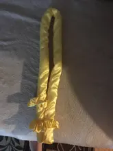 Conjunto de rizador de pelo sin calor, diadema de varilla de espuma suave y brillante, rizador Simple con anillo para el cabello