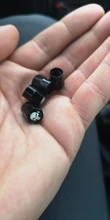 HAUSNN-Tapas de válvula con Logo de Punisher, accesorios para llantas de coche, cubiertas de tallos de estilo automático para Ford, Toyota, Audi y VW, color blanco/rojo