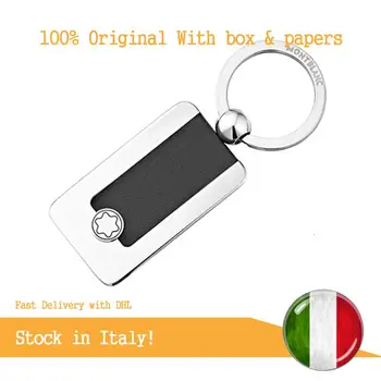 

Montblanc Portachiave ad anello, nero (nero) - 114562