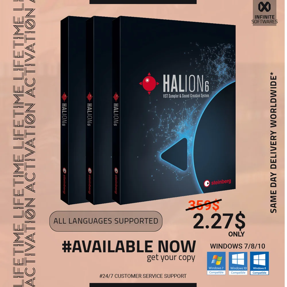 ℠ Steinberg Halion 6 licencia®Para la Vida