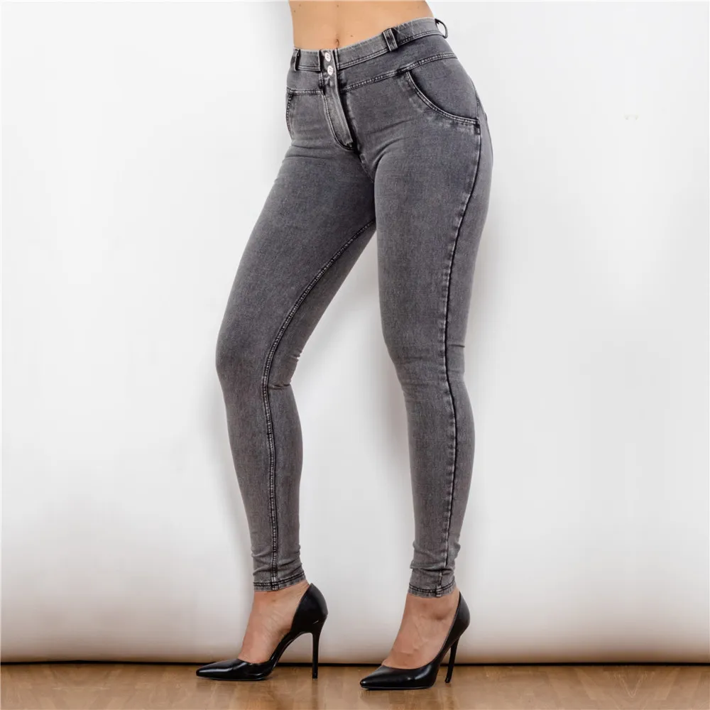 Shascullfites Jeans Leggings Grey Jean 