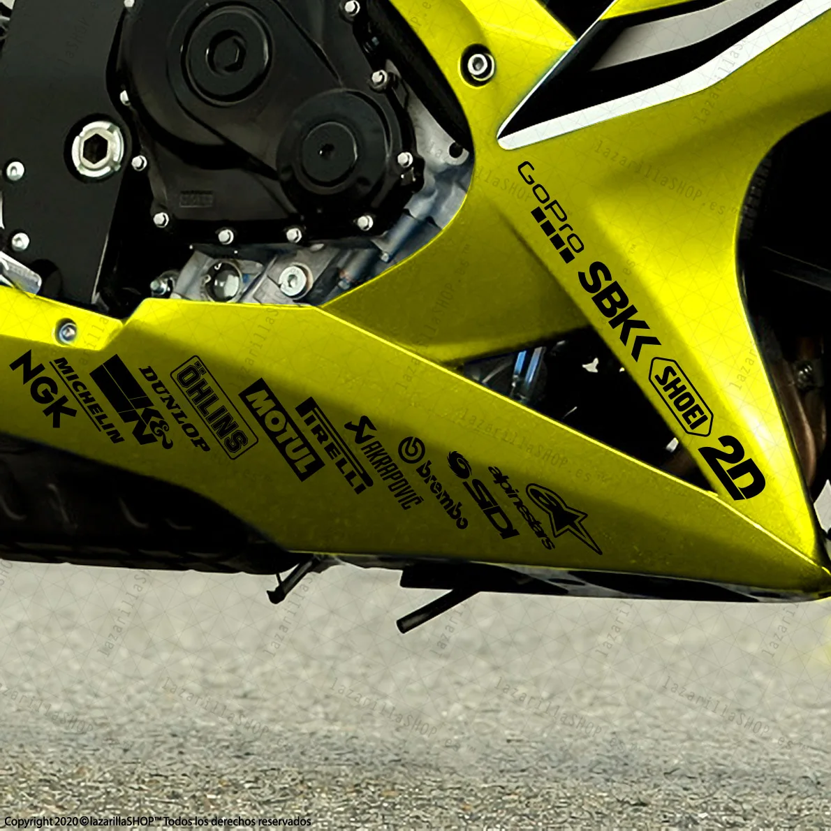 Stickers Sponsors Moto Racing  Motorcycle Sponsors Stickers - Kit16a Stickers  Moto - Aliexpress