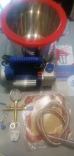 Vacuum-Chamber-Sealer-Kit Refrigerant Vacuum-Pump Degassing Silicone Stage VEVOR