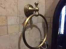 Faucet Towel-Ring Paper-Holder Soap-Dish Toilet-Brush Bathroom-Accessories Bath-Rack