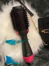 LISAPRO-secador de pelo de un paso para el hogar, cepillo de aire caliente y voluminizador, rizador de pelo, Alisador, herramientas de estilismo de cabello