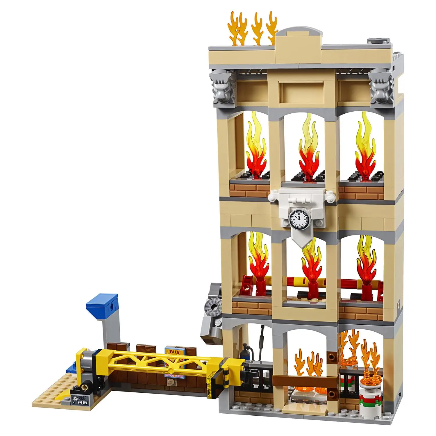 Designer Lego City Central Fire Station Blocks Aliexpress