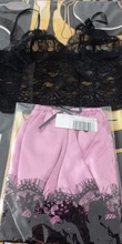 1 Conjunto de moda mujer de encaje ropa de dormir camisetas de lencería conjunto de pantalones cortos Pijama muñeca deportes ropa interior pijamas 8 colores