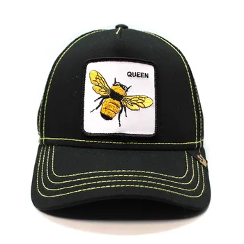 

Goorin Bros QUEEN BEE black trucker cap, headwear, women cap, caps for men, hat, baseball cap, men cap, bee cap, animals cap