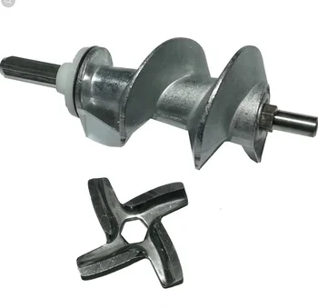 

Auger + knife for meat grinder Moulinex, hexagon, set