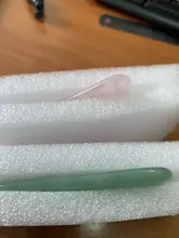 Gua sha-Tabla de piedra de Jade Natural, masajeador de cuarzo rosa, placa Guasha, rascador facial, herramientas para cara, cuello y espalda