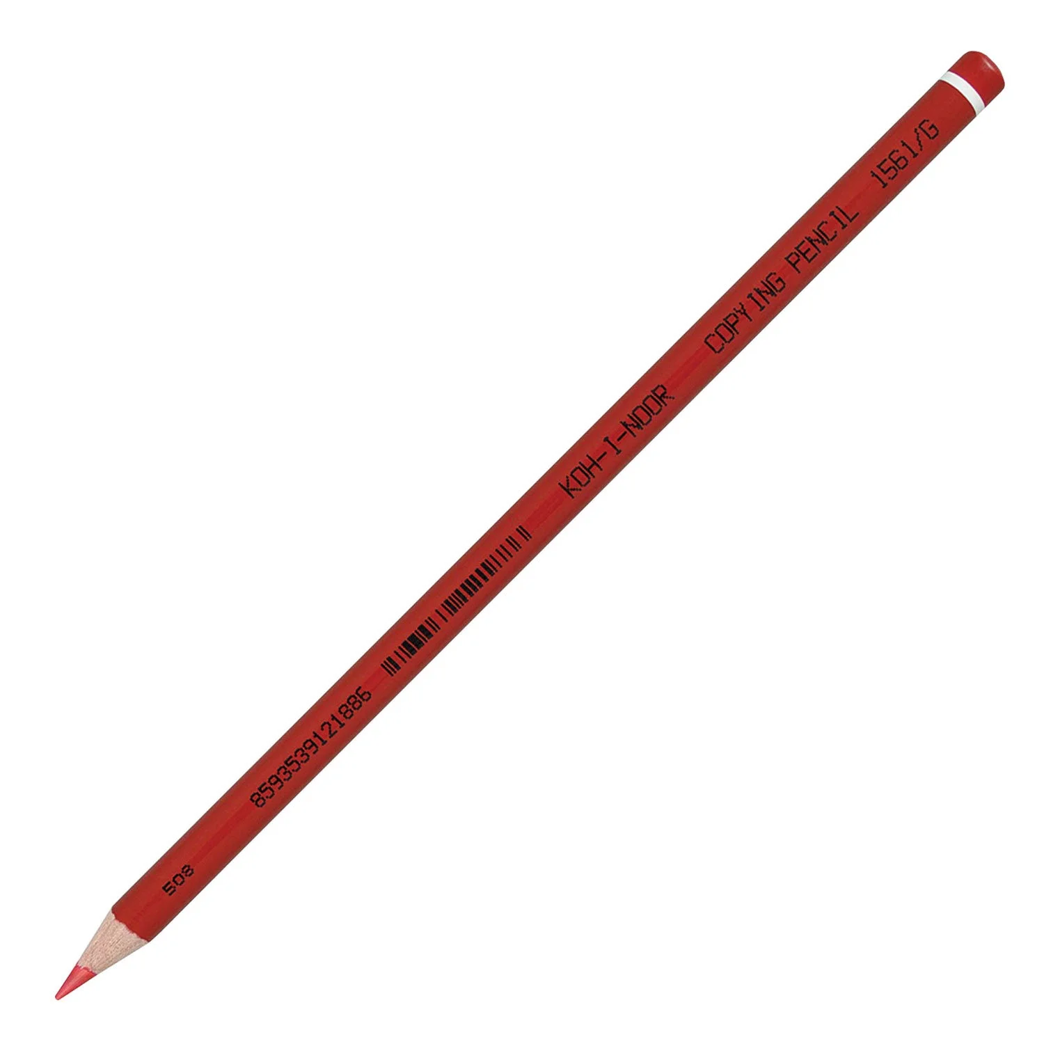 Карандаш химический KOH-I-NOOR КРАСНЫЙ 1 шт грифель 3 мм длина 175 (156100G004KS) | Канцтовары