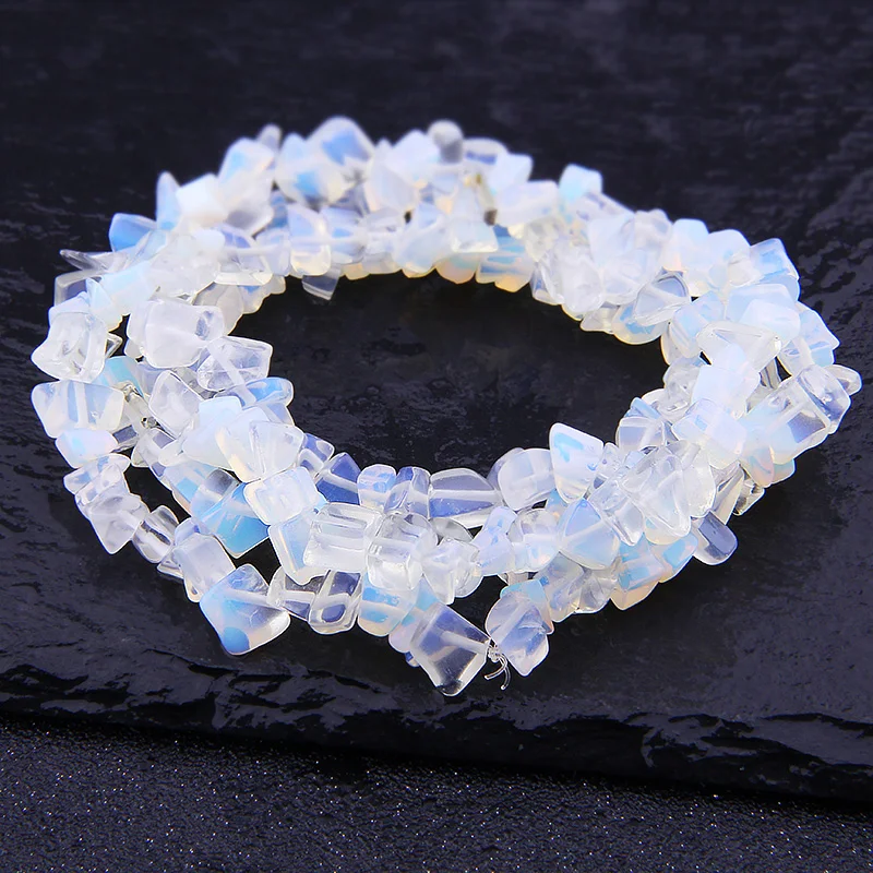 Natural stone beads natural lapis opal quartz fluorite amethyst freeform chip for Christmas gift DIY necklace bracelet jewelry making 15"