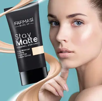 

Makeup Foundation Moisturizer Stay Matte Sebum Control Oil Free All Skin Types For Woman Cosmetic Face