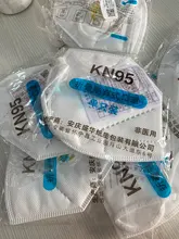 Mascarilla facial KN95 con válvula de respiración, máscara antipolvo con válvula equivalente a FFP2, cerca de FFP3, 1/5/10/20/50/100 Uds.
