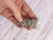 50 Uds 6mm cristal de diamantes de imitación de cristal cuentas espaciadoras sueltas para fabricación de joyería DIY collar de pulsera