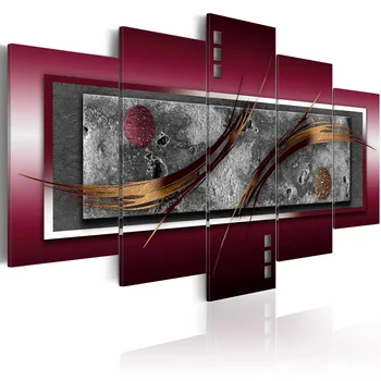 

Picture-elegance burgundy color-100x50 cm