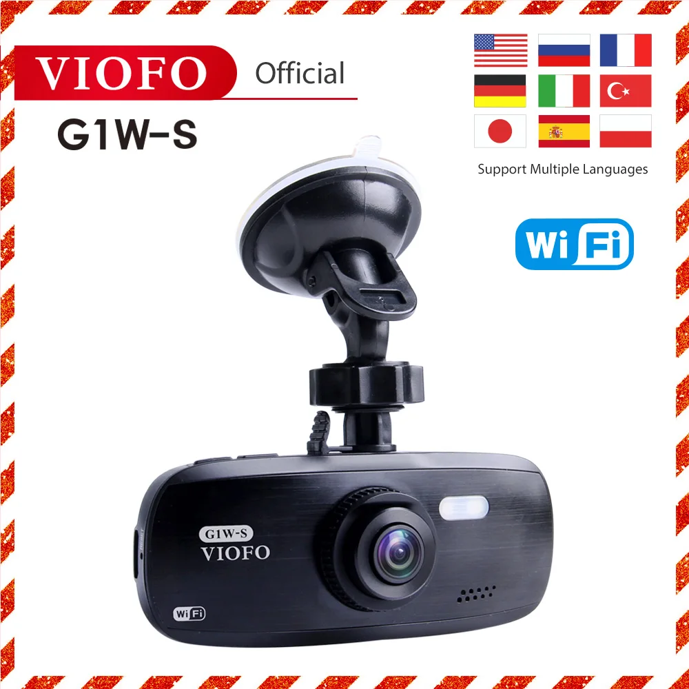 VIOFO, оригинальная G1W-S, поддержка Wi-Fi и gps, автомобильная камера, обновленная, HD 1080 P, видеорегистратор, супер конденсатор, видеокамера IMX323 и под... VIOFO, оригинальная G1W-S, поддержка Wi-Fi и gps, автомобильная камера, обновленная, HD 1080 P, видеорегистратор, супер конденсатор, видеокамера IMX323 и под...