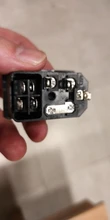 Fuse Connector-Plug Rocker-Switch Power-Socket Inlet Black Iec320 C14 Blue Green 