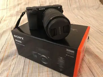 Billige Sony Alpha A6400 A6400M Spiegellose 4K Wi-Fi Digital Kamera & 18-135mm Objektiv Kit-Schwarz