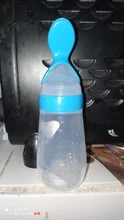 Exprimidor de botella de silicona para bebé, alimentador, cuchara, cabezal, botellas de alimentación, báscula transparente, tazón de alimentación de cereales de arroz, suplemento alimenticio