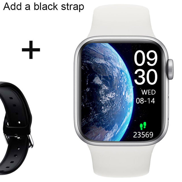 Smart Watch Men Women Smartwatch Wireless Charging Dial Calls DIY Face Heart Rate Body Temperature Monitor Fitness Bracelet