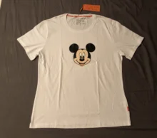 Camiseta de algodón con estampado de Mickey Mouse para niños, ropa familiar de dibujos animados con el mismo aspecto, para vacaciones