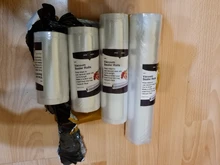 Sellador de alimentos al vacío para cocina, bolsa de almacenamiento para sellador al vacío, larga duración, 12, 15, 20, 25 cm x 500cm