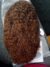 Afro corto rizado pelucas con flequillo para las mujeres negras rubia marrón Cosplay sintético Africana pelucas resistente al calor Dreamice